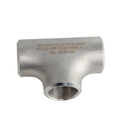 Edelstahl-Fittings-gleiches T-Stück DN65 ISO9001 ASME 316