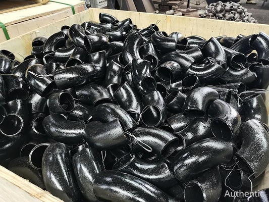 Kohlenstoffstahl-Ellbogen 45 90 Grad-Kolben-Schweißungs-Ellbogen für Rohrleitungs-Installation