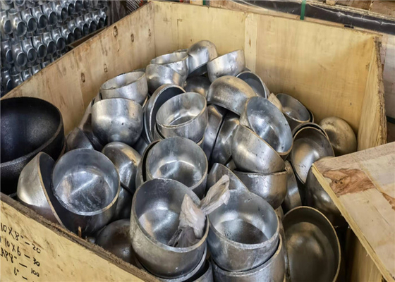 Runde 0,5 - 20mm Kohlenstoffstahl-Rohr-Kappe ANSI/ASME B16.9