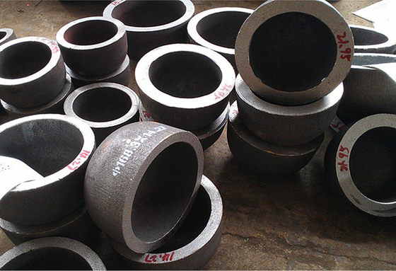 1/2“ bis 110&quot; nahtlose schwarze Malerei Q195 Kohlenstoffstahl-Buttweld Kappen Astm A234