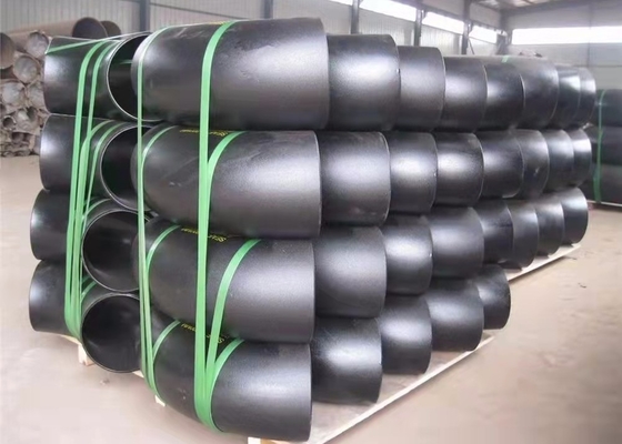 Schwarze geschmiedete Fitting stoßen nahtloses schweißendes GOST 3000Lbs 6000LBS API
