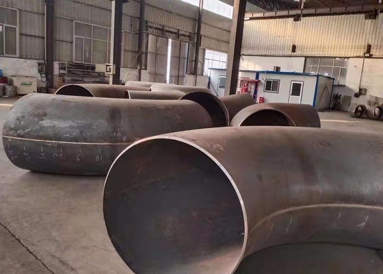 48&quot; X 12mm Grad Astm A234 Wp5 des Kohlenstoffstahl-Rohrbogen-90