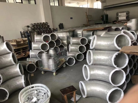 Kohlenstoffstahl-Kurzschluss-Radius ASME A234 Wpb 45 Grad-Ellbogen SCH10 SCH20