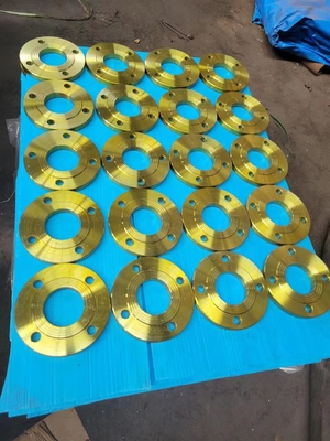 Niedriger Stärke-Kohlenstoffstahl-Flansch Pn16 leichte Handels-8mm 10mm 12mm 14mm