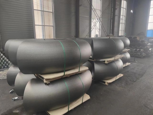 Kohlenstoffstahl-Kurzschluss-Radius ASME A234 Wpb 45 Grad-Ellbogen SCH10 SCH20