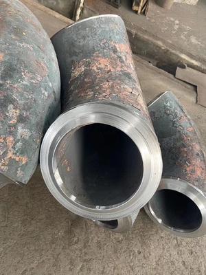 Luft- und Raumfahrt Stumpfschweißfittings DN200 Sch40 90 Grad 5D Rohrbogen