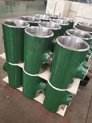 SS304/SS30408/SS316 ASME B16.9 Edelstahl-Reduzier-T-Stück DIN ANSI