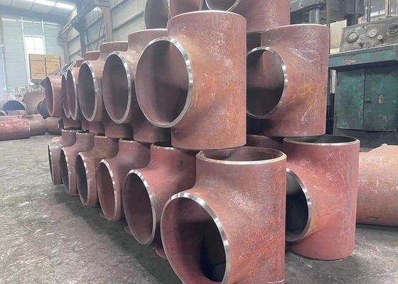 ASME B16.9 Kohlenstoffstahl-Reduzier-T-Stück Sch40 ASTM A234 Wpb Stumpfschweiß-T-Stück