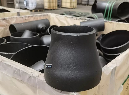 Astm A234 Wpb, das konzentrischer Reduzierer-nahtlose Exzenterfitting sandstrahlt