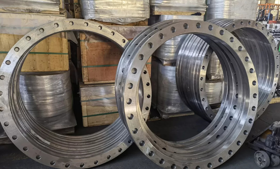 Stahl Soems ASTM A105carbon schmiedete Rost-Beweis-Öl-Oberfläche der Flansch-SCH80