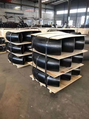 Kohlenstoffstahl-Rohrbogen 3D 5D 8D SCH10 der Kolben-Schweißungs-Fittings-DN200-DN2000