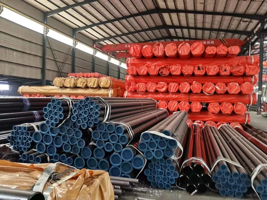 4.5MM~60MM ASTM nahtloses Rohr API 5L ASTM A53-2007 ASTM A671-2006 ASTM A252