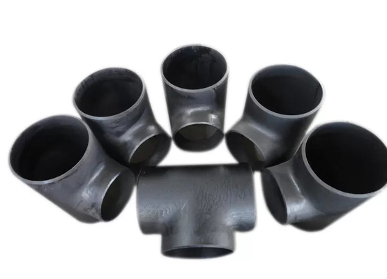 2mm-, zweigen 60mm, die Kolben Fitting schweißte, nahtloses Schwarzrost-Beweis-Öl 14&quot; 16&quot; 18&quot; ab