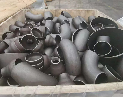 A234 WPB 90 Grad-Kolben-Schweißungs-Fitting langer Radius-Rohrbogen SCH80 1-1/2“