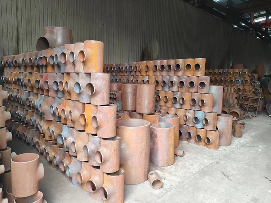 Schmiedete schweißendes T-Stück A105 Fitting 88,9 x 3,2 Sch40 Sch80