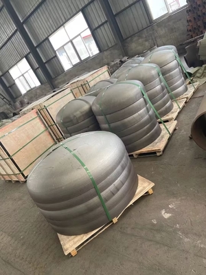 ASTM A234 SCH10 Hochdruck-Rohrkappe aus Kohlenstoffstahl, flacher Kopf, 12 Zoll