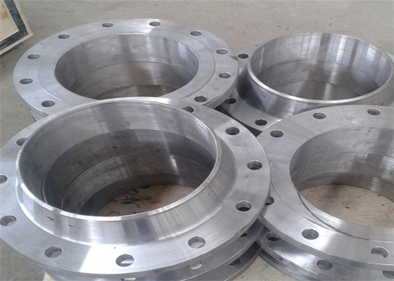 Flansch PN16 PN6 EN1092-1 schmiedete werfende Haar-Linie Beschichtung NPT verlegte