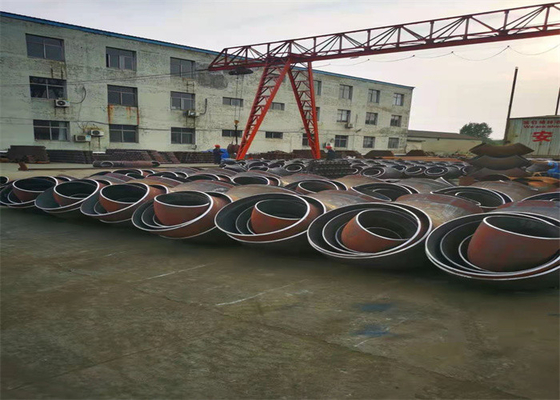 Buttweld Fitting Kolben-Schweißens-Kohlenstoffstahl-Ellbogen en 10253-2 ASTM A420 WPL6