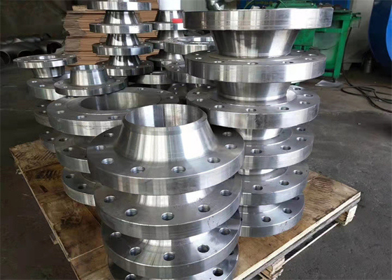 Flansch PN16 PN6 EN1092-1 schmiedete werfende Haar-Linie Beschichtung NPT verlegte