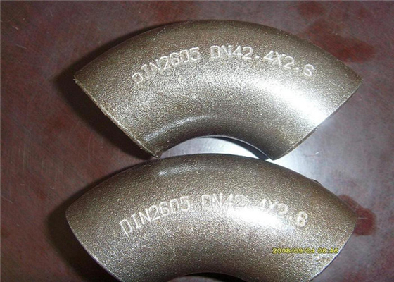 Heißer galvanisierter Kohlenstoffstahl-Ellbogen Q235 heiß, 24 Zoll drückend