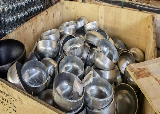 Druckbehälter-Kohlenstoffstahl-Rohr-Kappe 48&quot; geschweißt