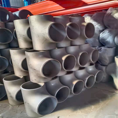 ASME ANSI-Edelstahl-T-Stück Schrägflächen-Enden-rostfreies reduzierendes T-Stück