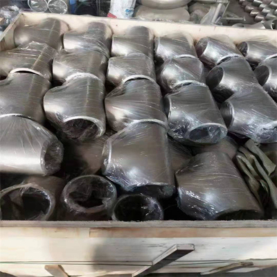 ASME ANSI-Edelstahl-T-Stück Schrägflächen-Enden-rostfreies reduzierendes T-Stück