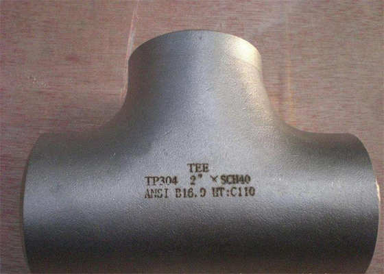 Geschlechtskrankheit TP316L schmiedete Edelstahl-T-Stück Fitting 3 Weise DN15-DN1200
